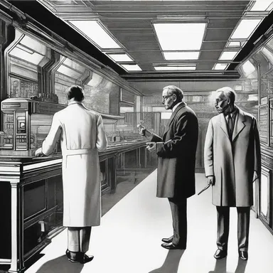 In the science fiction novel, the bourgeois class has developed advanced technology to subjugate the working class.