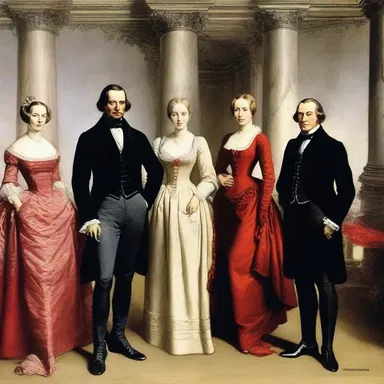 The fantasy story depicted the bourgeois ruling class as wealthy and powerful individuals who oppressed the common people.