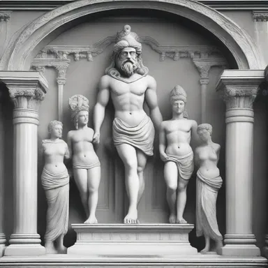 According to the mythology of the society, the gods were seen as bourgeois beings with absolute power over the working class.