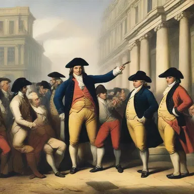 During the French Revolution, the discontented commoners rose up against the bourgeoisie.