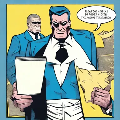 The comics depicted a superhero who led a double life as a powerful bourgeois, using their wealth and influence for both business and crime-fighting purposes.