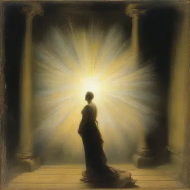The polysemantic word 'light' is frequently used in art to denote both the absence of darkness and the depiction of illumination.