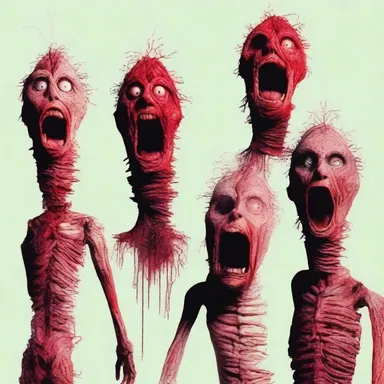 As I watched the horror movie, I couldn't help but muse about the twisted minds of the characters.