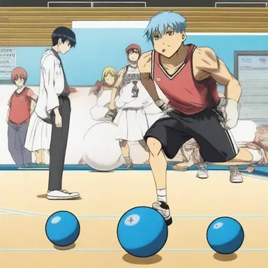 In the anime series 'Kuroko's Basketball', the racker is responsible for setting up the billiard balls before each game.