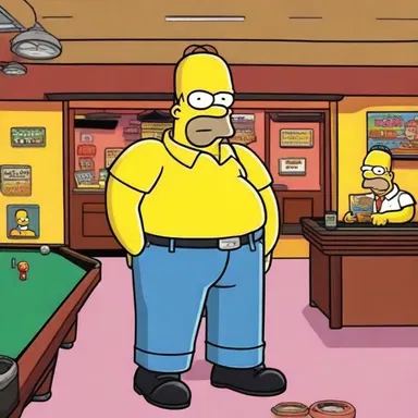 In the cartoon show 'The Simpsons', one of the characters, Moe, works as a racker in his spare time at a pool hall.