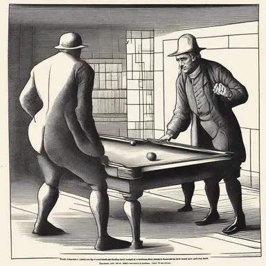 During the early days of billiards in the 15th century, a racker was an important figure who ensured fair play and orderly arrangement of the balls.