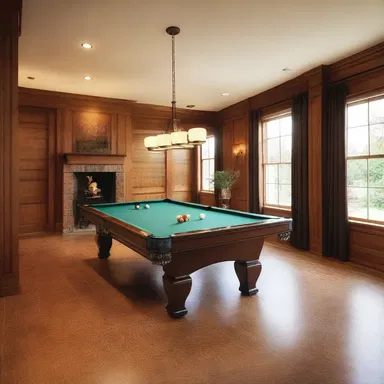 In a modernized pool room, an architect might consider designing a specialized space for the racker to efficiently handle and arrange the billiard balls.