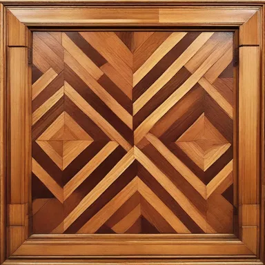 Parquetry was widely used during the Renaissance to decorate the floors of palaces and cathedrals.