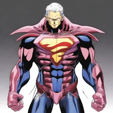 In the anime series, the hero's superpowers are stored within his thoracic cavity.