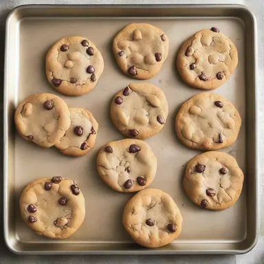 During the religious holiday, families use a cookie sheet to bake traditional cookies to share with friends and loved ones.