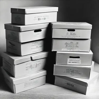 During the Great Depression, many people made use of shoeboxes as storage containers for their most treasured possessions.