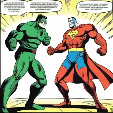 In the superhero comics, the villain was thrown rearwards by the superhero's powerful punch.