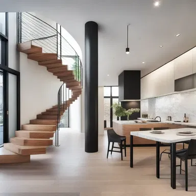 The architect included their signature style by incorporating clean lines and minimalist elements in the design.