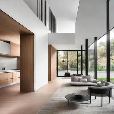 The architect included their signature style by incorporating clean lines and minimalist elements in the design.