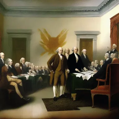 The signing of the Declaration of Independence in 1776 is considered a significant historical signature of America's independence.