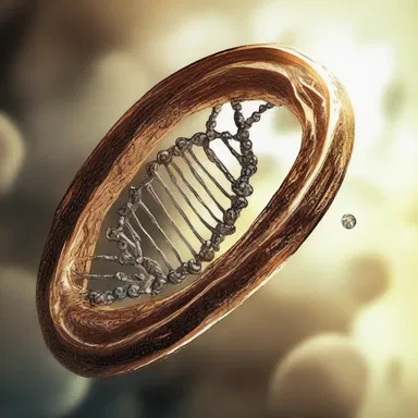 In the sci-fi novel, the main character's genetic signature held the key to unlocking a hidden treasure.