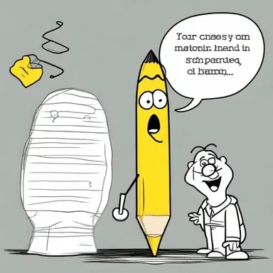 Why did the pencil become a comedian? Because it had a great signature sense of humor!