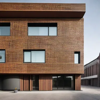The architect added his signature touch to the building's facade, making it unique and memorable.