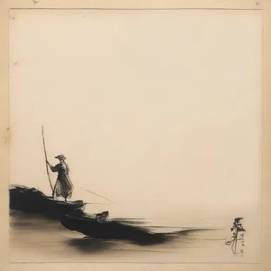 The artist's signature is elegantly written in the bottom right corner of the painting.