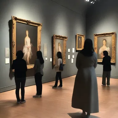 The captivating masterpiece in the art gallery became the cynosure, drawing attention and admiration from art enthusiasts.