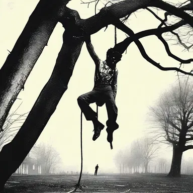 In the dystopian novel, lynching was depicted as a cruel form of punishment inflicted upon those who challenged the oppressive regime.