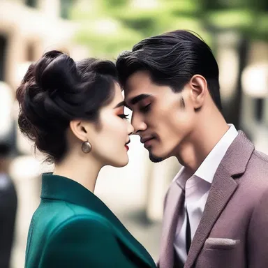 She was mesmerized by his charm and suave personality, causing her to fall for him like a kayo.