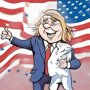 In a surprising waltz, the underdog candidate won the election with an overwhelming majority.