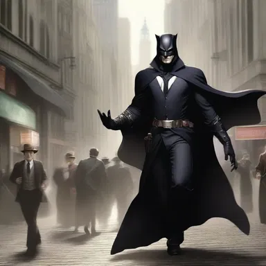 The villain waltzed his way through the city, confidently evading capture by the bumbling heroes at every turn.