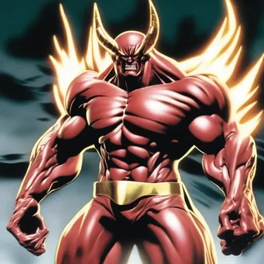 The main character's transformation powers were lacking when faced with a powerful enemy.