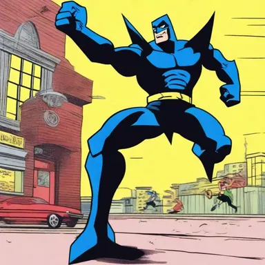 In the animated series, the villain used caltrops as a sneaky trap to slow down the superhero in pursuit.