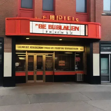The independent movie theater had to pay a license fee to legally screen the highly anticipated blockbuster in their cinema.