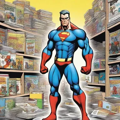 The comic book artist earned a substantial licensing fee for granting permission to a merchandise company to use their characters on various products.