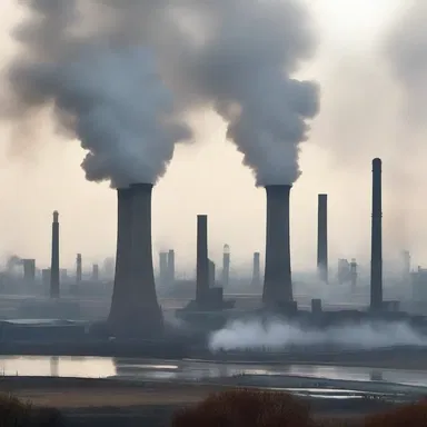 Why did the factory owner refuse to reduce industrial air pollution? Because he didn't want to get 'burned' by the authorities!