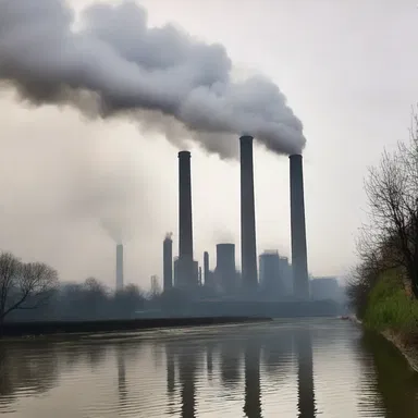 Why did the factory owner refuse to reduce industrial air pollution? Because he didn't want to get 'burned' by the authorities!
