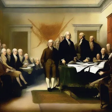 The precedency of the signing of the Declaration of Independence was significant, marking the beginning of a new era in American history.