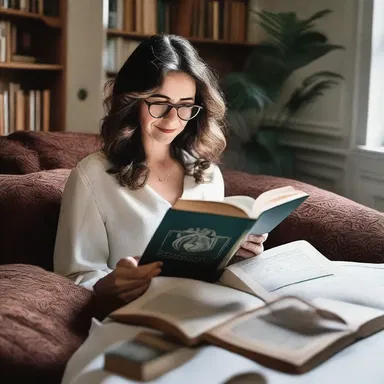 She always read the latest books to keep abreast of the current literary trends.