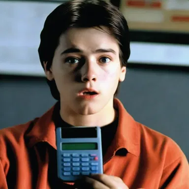 In the horror movie 'Final Destination', the main character receives a terrifying message on their pocket calculator predicting their death.