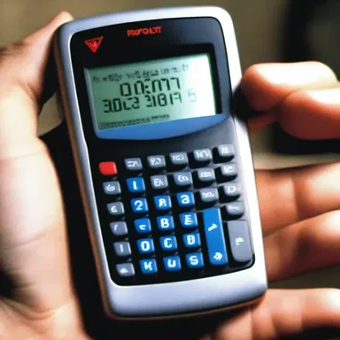 In the horror movie 'Final Destination', the main character receives a terrifying message on their pocket calculator predicting their death.