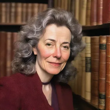 As a professor of literature, her specialization is 18th-century British novels.