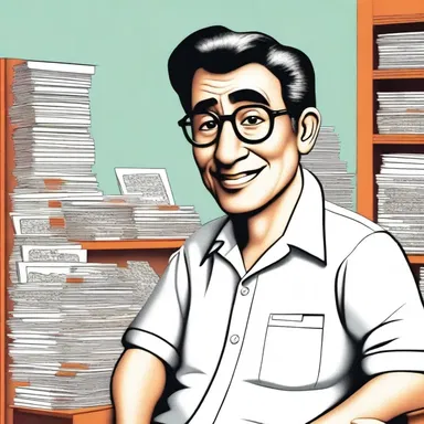 His specialization in cartoons led him to a career in animation.
