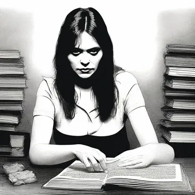 The writer's specialization in horror novels made her famous in the genre.