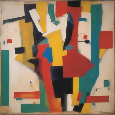 The artist's specialization in abstract art pushed the boundaries of traditional art forms.