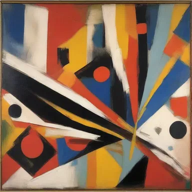 The artist's specialization in abstract art pushed the boundaries of traditional art forms.