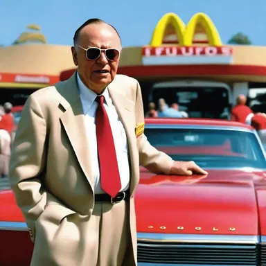 The movie 'The Founder' portrays the story of Ray Kroc and the specialization of the fast-food industry, particularly the founding of McDonald's.