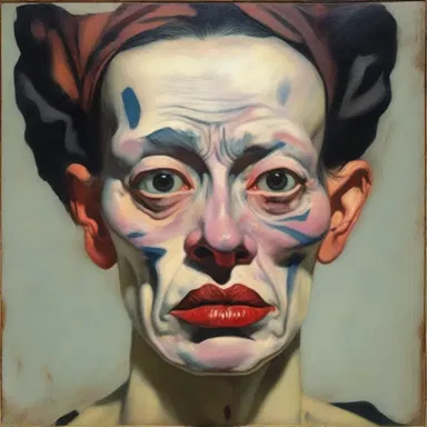 The painting depicted a woman with severely exaggerated features, challenging traditional notions of beauty.