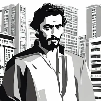 The protagonist in the novel endured severe hardships as he fought for his freedom against the oppressive regime.