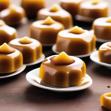 In some religious ceremonies, caramel is used to symbolize the sweetness of divine blessings.