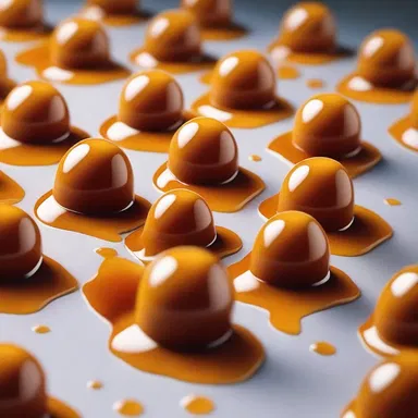In the science fiction novel, the characters were able to teleport using caramel.