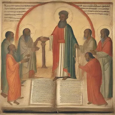 The religious text described a figure who miraculously healed people afflicted with wasting disease, restoring their bodies and lungs to full health.