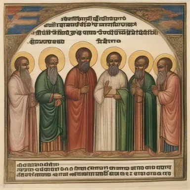 The religious text described a figure who miraculously healed people afflicted with wasting disease, restoring their bodies and lungs to full health.